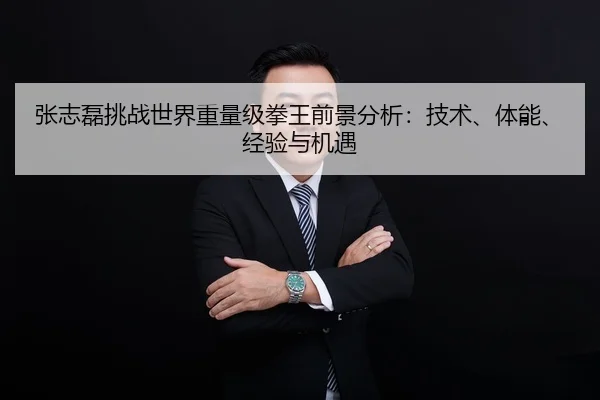 张志磊挑战世界重量级拳王前景分析：技术、体能、经验与机遇